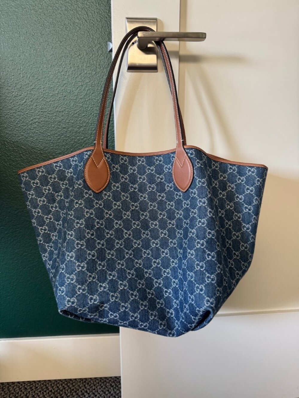 Gucci - Denim Tote bag - Picture 8 of 8
